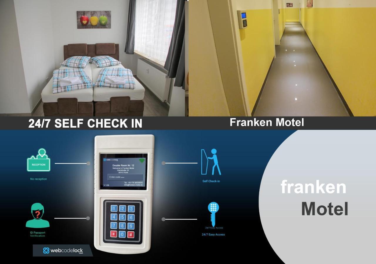 Franken Motel Fuerth Exterior foto